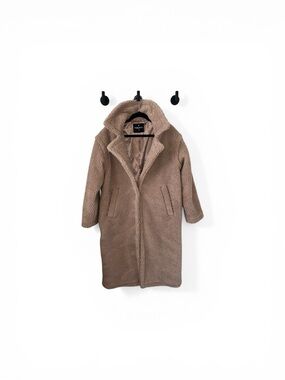 Fabletics Taupe Teddy Coat